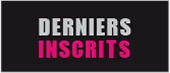 Derniers inscrits